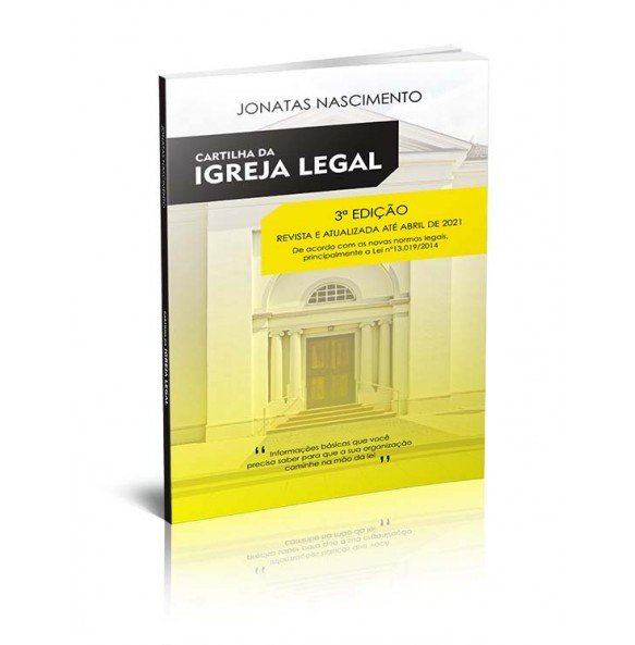 CARTILHA DA IGREJA LEGAL – 3ª EDIÇÃO